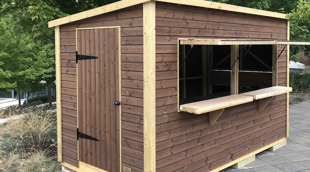 KBS Signs - case study: Open Air Kiosk