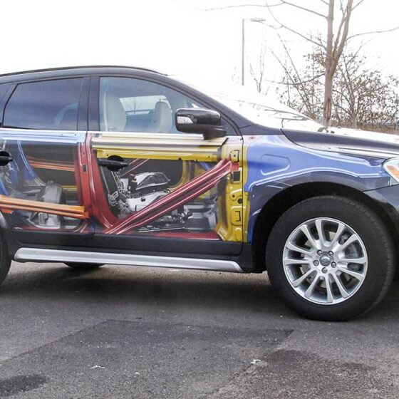 Vehicle Graphics: x-ray truck