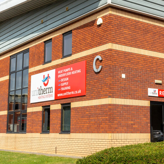 Exterior Signage for Unitherm, Exeter